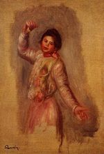 Ренуар Танец с кастаньетами 1895г